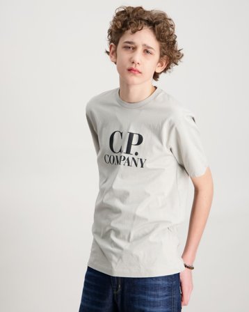 C.P. Company T-SHIRT SHORT SLEEVE Gris T-shirts Garçon - Kids Brand Store