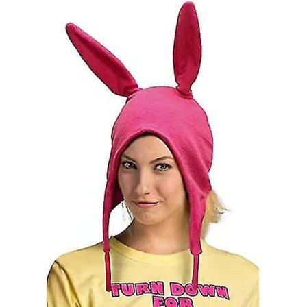 Kaninøre Hat, Voksen, Pink