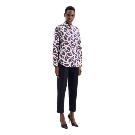 Seidensticker Shirt Blouse Regular fit , Blauw , Dames , Maat: S