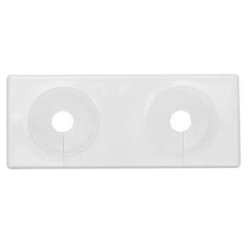 Faluplast 51460 Vulkbricka delbar, 12-22 mm Dubbel, vit, Installation