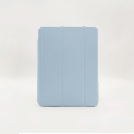 Etui for iPad 7/8/9 2019/2020/2021 10.2" Hvit Isblå Låsende Delt Stropp 10.