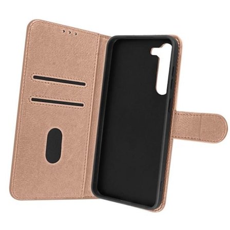 Fodral till Samsung Galaxy S23 - AVIZAR - Plånbok och videostöd - Rosa