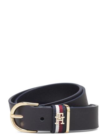 Th Timeless Corp 2.5 Belte Marineblå Tommy Hilfiger*Betinget Tilbud