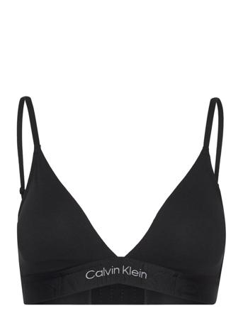 Lght Lined Triangle Lingerie Bras & Tops Soft Bras Triangle Bras Svart Calvin Klein