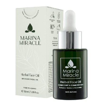 Marina Miracle Herbal Face Oil Serum & specialbehandling Unisex 30 ml