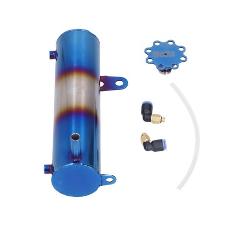 500ML Køler Tank Overløbsbeholder Reservoir Aluminium Legering Universal til Bil