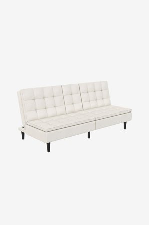 Dorel Home - Sovesofa Maine - Hvid - Sovesofaer - Fra Homeroom