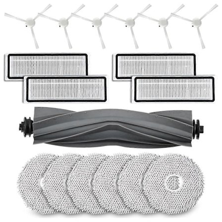 For L10s / L10 Ultra / L10 Prime Hovedbørste Sidebørste Hepa Filter Moppeputer Robotstøvsuger Erstatning