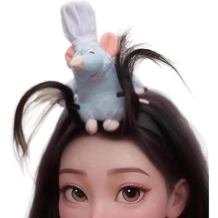 Tecknat Remy Rotta Ratatouille Plysch Pannband Ratatouille