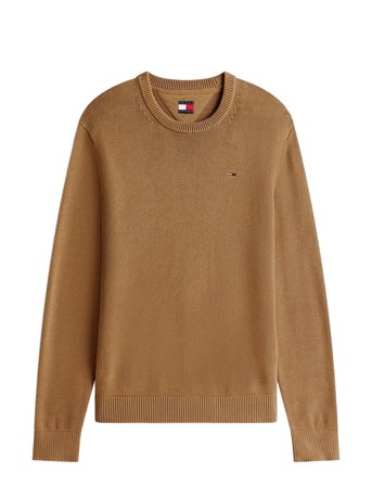 Tjm Slim Ess Sweater Ext Beige Tommy Jeans