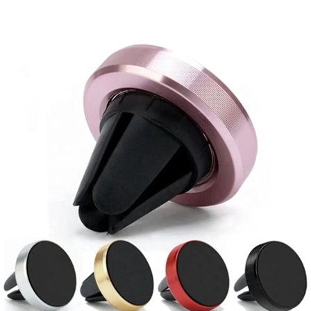 Magnetisk Mobilhållare Till bil - Passar alla modeller i alla färger - Rose