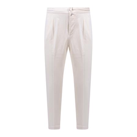 Kiton Broek , Wit , Heren , Maat: W33