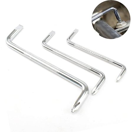 Z-muotoinen ruuvimeisselisarja, 3 osaa, offset-ruuvimeisseli, Z-muotoinen ruuvimeisseli, kaksoispäinen magneettinen uraruuvimeisseli, Phillips-