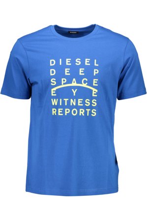 Diesel T-shirt Maniche Corte Uomo Blu