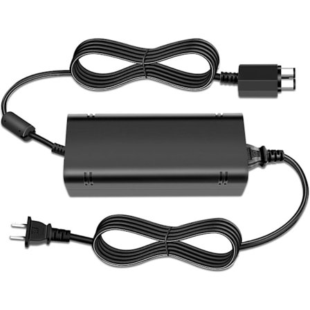 HØJ KVALITETS erstatningsstrømforsyning til Xbox 360S/ Slim (Passer kun til 360 S), AC-adapter strømkabel til Xbox 360 Slim med