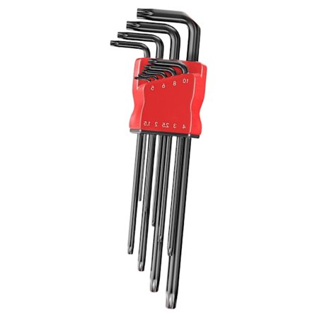 Kraftiga Allens Nycklar Torx Stjärnnyckel T Typ Huvudnyckel Dubbelände