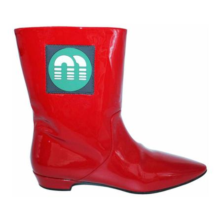 Miu Miu Pre-owned, Pre-owned Boots Rood, Dames, Maat:38 EU
