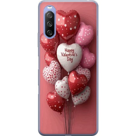 Kompatibelt Mobildeksel til Sony Sony Xperia 10 III Lite Valentinsballonger