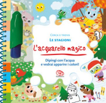 Le stagioni. L'acquarello magico. Ediz. a spirale. Con gadget Marie Kyprianou