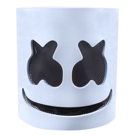 Musiikkifestivaali Dj Maski Marshmello Kypärä Cosplay Pro