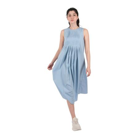 Drykorn, Summer Dresses Blauw, Dames, Maat:M