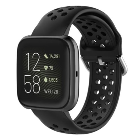 23 mm för Fitbit Blaze / Fitbit Versa 2 Universal Sport Silicone Watch Band