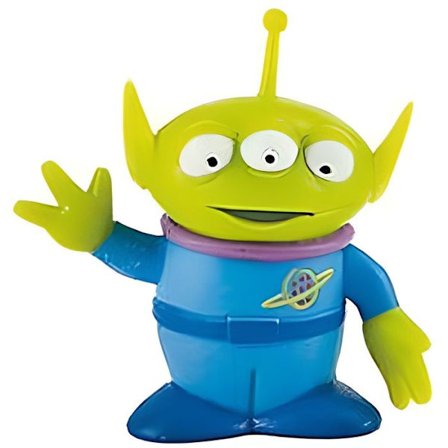 Alien hahmo - BULLY - Toy Story Disney - 6 cm - Sekalainen - 3 vuotta
