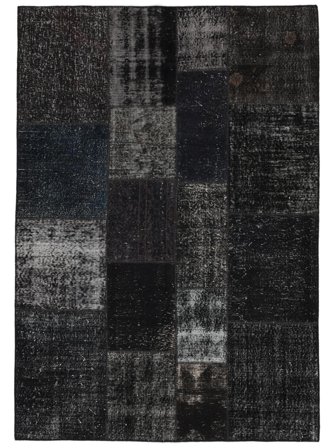 Vintage Patchwork Dywan 170X240 Wełna