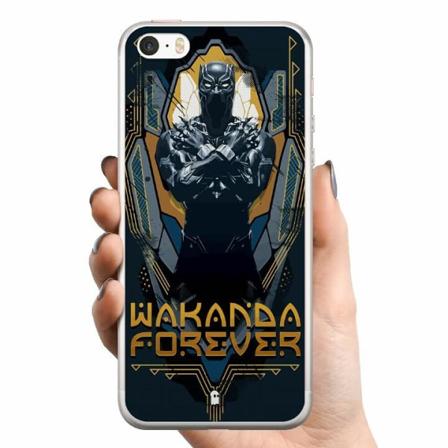 Apple Iphone 5 Tpu Mobilskal Black Panther: Wakanda Forever