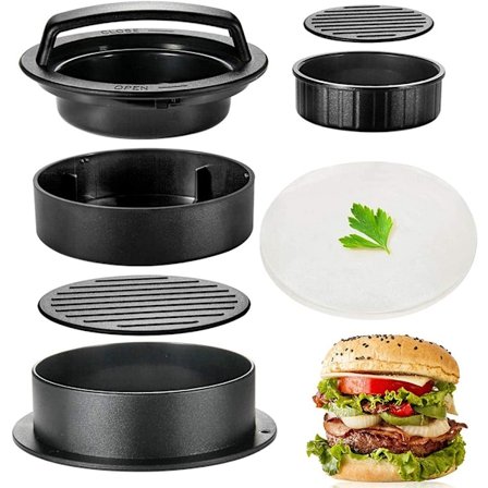 ##/Farsform til 4 bøfformater Fars Presse Hamburger Pr##/