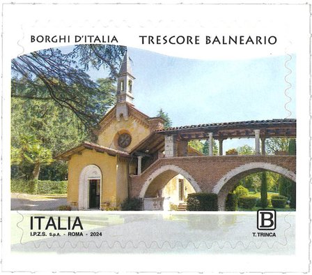 Italien - Italienske byer: Trescore Balneario - Postfrisk frimærke