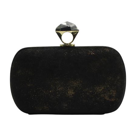 Diane Von Furstenberg, Clutches Zwart, Dames, Maat:ONE Size