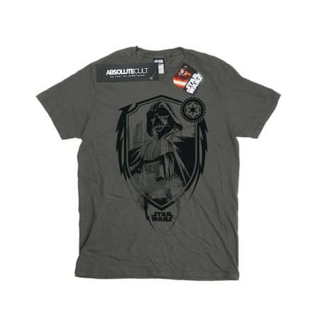 Star Wars Boys Darth Vader Shield T-shirt 5-6 år Kol
