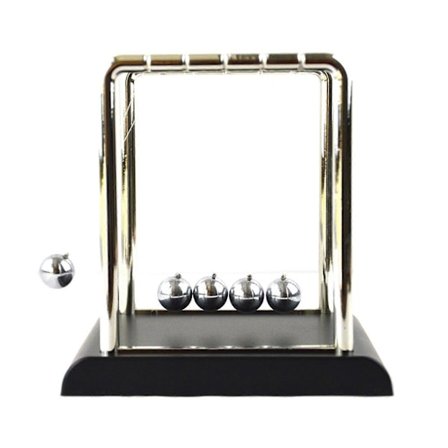 Experiment Newton Pendel Slitstark Klassisk Metall Experiment Newton Vagga för Fysik på Gymnasiet