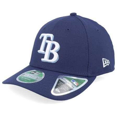 New Era - MLB Blau Adjustable Cap - Tampa Bay Rays MLB PR 9FORTY M-Crown Navy Adjustable @ Hatstore