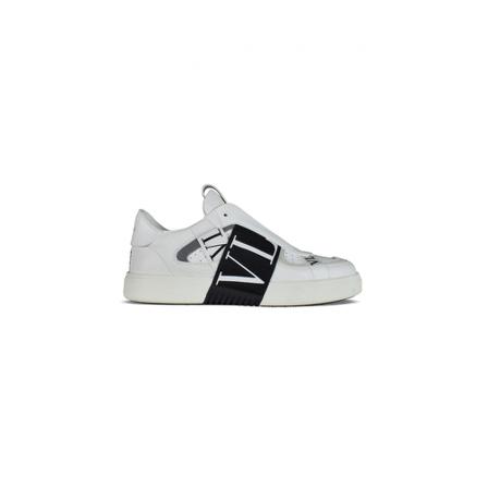 Valentino Garavani, Sneakers Wit, Heren, Maat:41 EU,leer