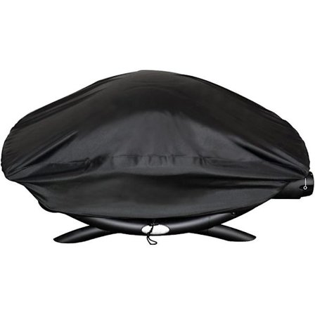 Bbq Gas Grill Cover passar Weber Baby Q, Q100 Q120 och Q1000 Gas Grillar, Svart