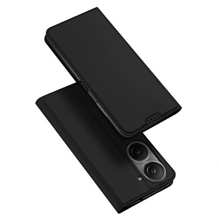 (pow yeah!) Skin Pro-serien til Asus Zenfone 10/9 5G Kortholder Slidstærkt AdjuCase Flip-cover
