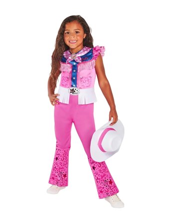 Barbie Cow-Girl Costume Pink Rubies