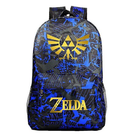 Kingdom Of Zelda Tears Trykte Skoletasker Til Grundskole- & Mellemtrinselever, Mænd & Kvinder - Hverdagsrygsække 3-max