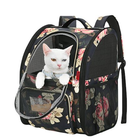 1 kpl Kissan reppu Lentoyhtiön hyväksymä kantoreppu, joka on yhteensopiva pienten koirien kantolaukun kanssa