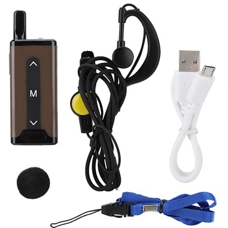 GV-V9 Mini Bärbar Handhållen Företag UHF/VHF Walkie Talkie Tvåvägsradio 400-480MHz