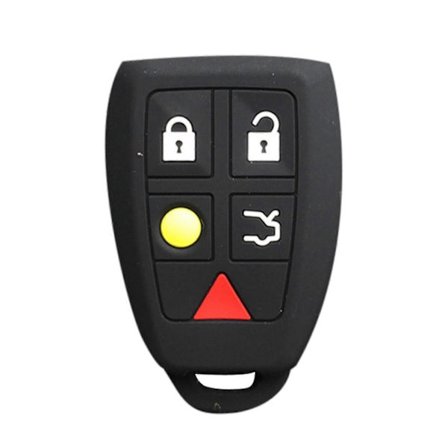 För Volvo C30 C70 S40 V50 2004 - 2007 Silikon Fjärrnyckel Fodral Skal Skydd Skin Jacket Sleeve Auto För Delar Ny