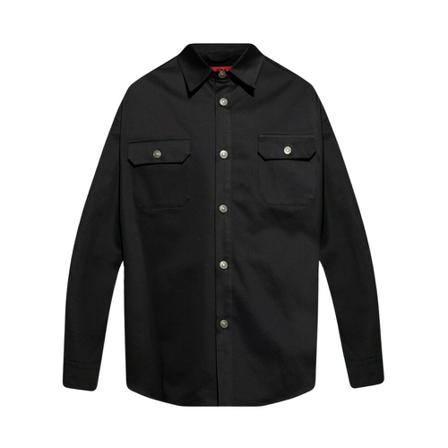 424 Shirt with logo Sort, Herre Skjorter