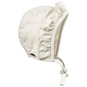 Elodie Lined Bonnet Creamy White 3-6 Months - Headwear - 3-6 months - Cream