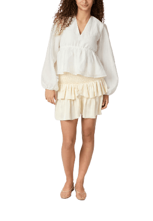 Neo Noir Timmy Solid Blouse Blusar Dam Vit 40