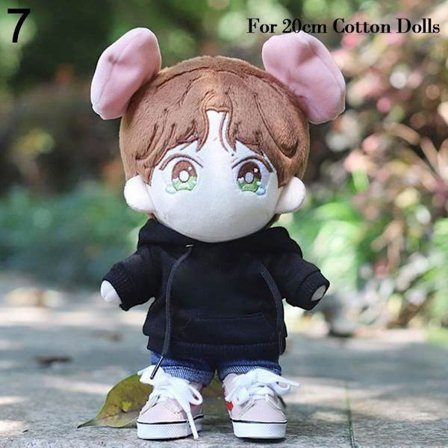 20 cm docka kläder Docka hoodies 7 7