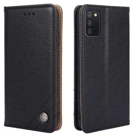 Samsung Galaxy A03s Plånboksfodral Vintage - Svart Svart