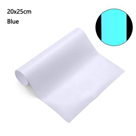 Lämmönsiirtovinyyli Hot Transferred Luminous Sininen 20x25cm