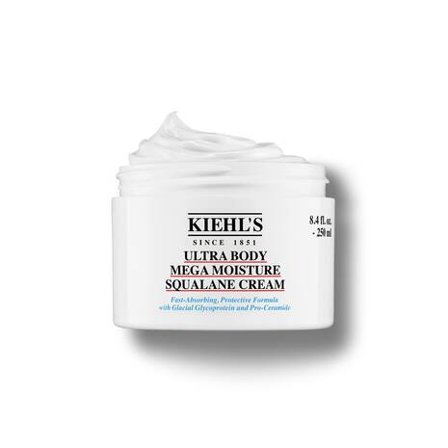 Kiehl's Ultra Body Mega Moisture Squalane Cream 250ml, Skincare, Kropspleje, Bodylotion, Tør hud